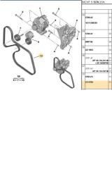 V Kayışı Bipper Nemo (5750.ZV-6PK1668)