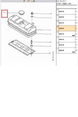 Yağ Dolum Kapağı 106 206 207 306 307 Partner Berlingo (025864-BPE260098)