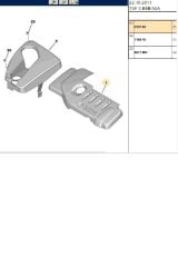 Motor Üst Kapak Bakalit C2 C3 206 307 DW4 (22221001-013742)