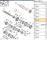 Grup Mil Rulmanı 106 206 306 Partner (N12680S04H100-231788)