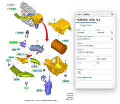 Hortum Komple Focus 1.6Tdcı 11 ( AV61 9600 BG - 7M51 9600 BF  )
