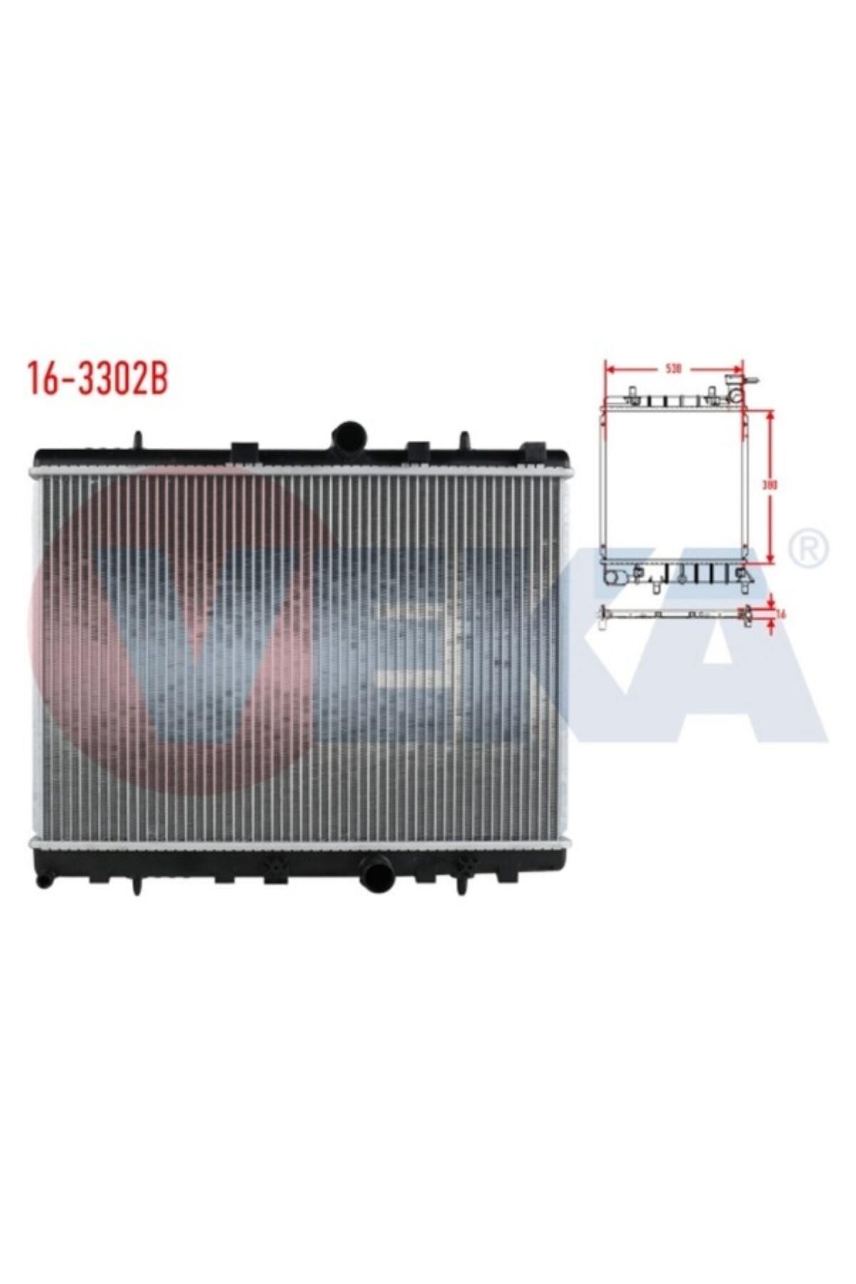 Su Radyatörü C-elysee (163302B-1330P9-350745)