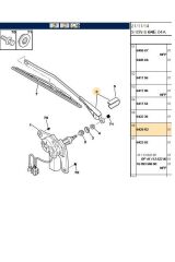Arka Silecek Kolu 206 207 106 306 (TRL6429R2-6429R2)