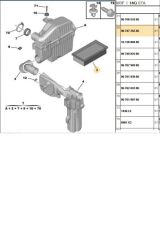 Hava Filtresi C2 C3 207 Partner