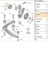 Ön Teker Bilyası 407 508 C4 (41225-3350.82)
