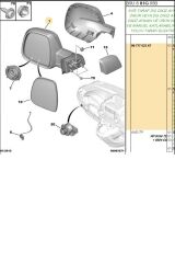 Sol Ayna Tepee (96777523XT-E2495)