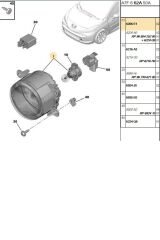 Sis Farı C4 207 Focus Courier (11439006-6206E1)
