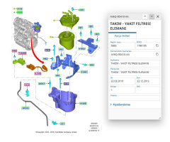 Mazot Filtresi (Kütüksüz) Tek Alt Fiesta Courier Focus Mondeo 08   ( PRFCS764 - AV6Q9D410AA - MENT769D410AA   )