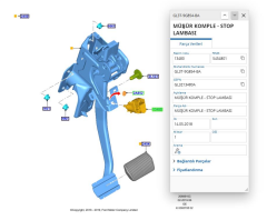 Stop Müşürü Focus 12 Courier Transit ( TWMGL3T9G854BA - 8T4T9G854AA )