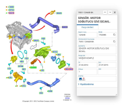 Motor Suyu Isı Sensörü Focus 12 ( INT55139 - 7M5112A648AA -3L8A12A648BA - 7M5112A648BA )