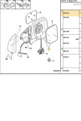 Sağ Ayna Elk Partner Berlingo (E0422-VM118EHR-8153.HS)