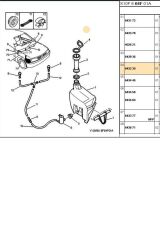 Cam Su Depo Kapağı Partner 206 306 307 (TRL643230-643230)