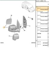 Sağ Ayna Bipper (M0011045-8153VF)