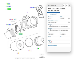 Yag Sogutucu Ust Fıesta 1.4 Tdcı 02  ( KAL344505 - AV2Q6L625AA )