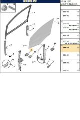 Sol Cam Düğme Bipper (AN228-6490.G8)