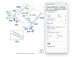 Muz Tip Silecek Süpürgesi Takım Focus 12 ( SIL SB2929C - BM5J S17528 AA )