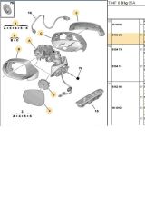 Sağ Ayna 3008 (8153ZG-E4620)