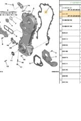 Yağ Pompa Contası 1,3 (55186663E-1613685380-RYL395050-42427451)