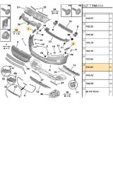 Ön Tampon Bağlantı Ayağı 508 (742167)