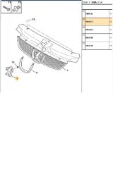 Ön Panjur Arması 406/YM (7810.E3)