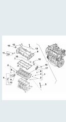 Ducato 3 Euro 6 Subap Kapak Kıl Conta  (46348953)