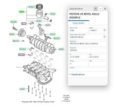 Piston Segman 73.70 Fiesta Fusion 1.4 Tdcı 02  (8771782STD)