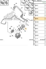 Egr 1007 206 307 C2 C3 Xsara (1628XV-349075-700407)