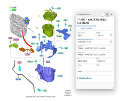 Takım - Yakıt Filtresi Elemanı Fiesta Focus Courier Mondeo 08 ( MENT769D410AA-AV6Q9D410AA  )