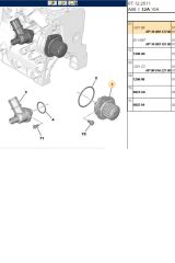 Valeo Devırdaım Su Pompası P106 Gtı Saxo Vts TU5J4 1.6 16V P206 P207 C3 C4 TU5JP4 1.6 16V Ec5 (506595-1623095680-1609417280)