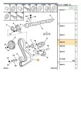 Boxer Jumper Ducato1 2 153 Diş Eksantrik Kayışı (P0816A304)