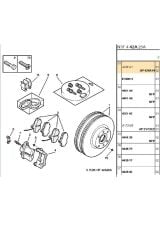 Ön Disk 306 405 Xsara (186296-4249.K4)