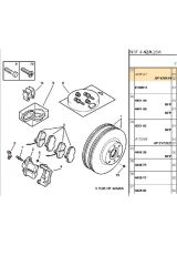 Ön Disk 306 405 Xsara (186296-4249.K4)