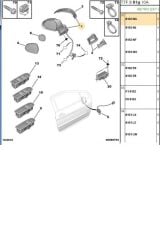 Sol Ayna 308 (8153NG-E2100)