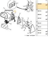 Sol Elektrikli Ayna 106 (FST642EM-8148QR)