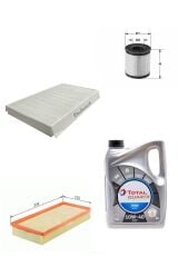 C3 1.4 Benzinli Filtre Bakım Seti