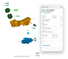 Fren Hidrolik Kapak Fiesta 09 ( TWM8V512162AA - 8V512162AA )
