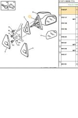 Sağ Manuel Ayna 106 (E0930-8148KP)