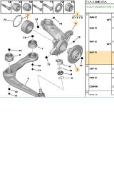 Sağ Aks Taşıyıcı 206 (MGA71126-364775)