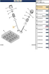 Takım Subap 1,2 12V Turbosuz 208 301 C-elysee (08600861-9676359180-9676359080)