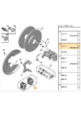 Arka Balata 307  308 Berlingo Partner Tepee  (4254.C5)