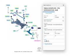 Salıncak Sağ Kuga 08 ( AYD10788 - 8V413A423AC)