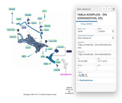 Salıncak Sol Kuga 08  ( AYD10787 - 8V413A424AC)