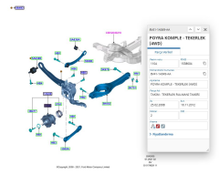 Arka Aks Rulmanı Kuga 07 ( HERHR030425 - 8V411A049AA )