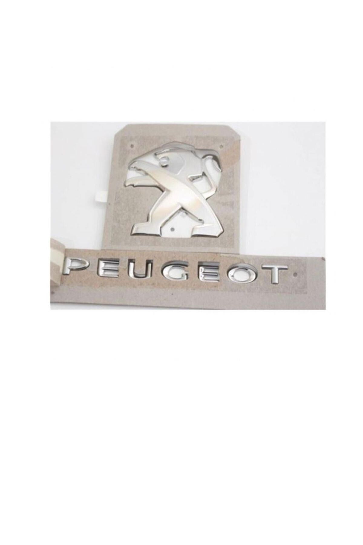 Arka Peugeot Yazısı Ve Aslan Arması 301 (9678484680)