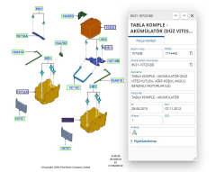 Akü Tablası Komple Fiesta 09 ( FSE11201004 - 8V2110723BD )