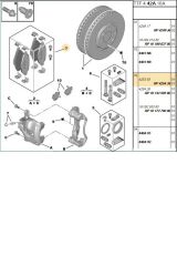 Ön Fren Balata 308 3008 5008 (AYD60147BA-LP2070-425393-1617270080)