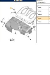 Üst Kapak Bağlantı Çatalı Partner Berlingo DW8 (TRL013704-BPE260052-013704)