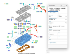 Silindir Kapak Contası 4 Çentik Dv5R 1.5 Hdı Focus 18 308 508 3008 ( POJ9824493980 - JX6Q6051DB )