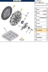 Debriyaj Seti C4 Picasso-C4 - P.207-307-308 EP6 (1611268880-1650400680)