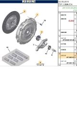 Debriyaj Seti 206 307 308 406  EW10 (2052K1-000228900)